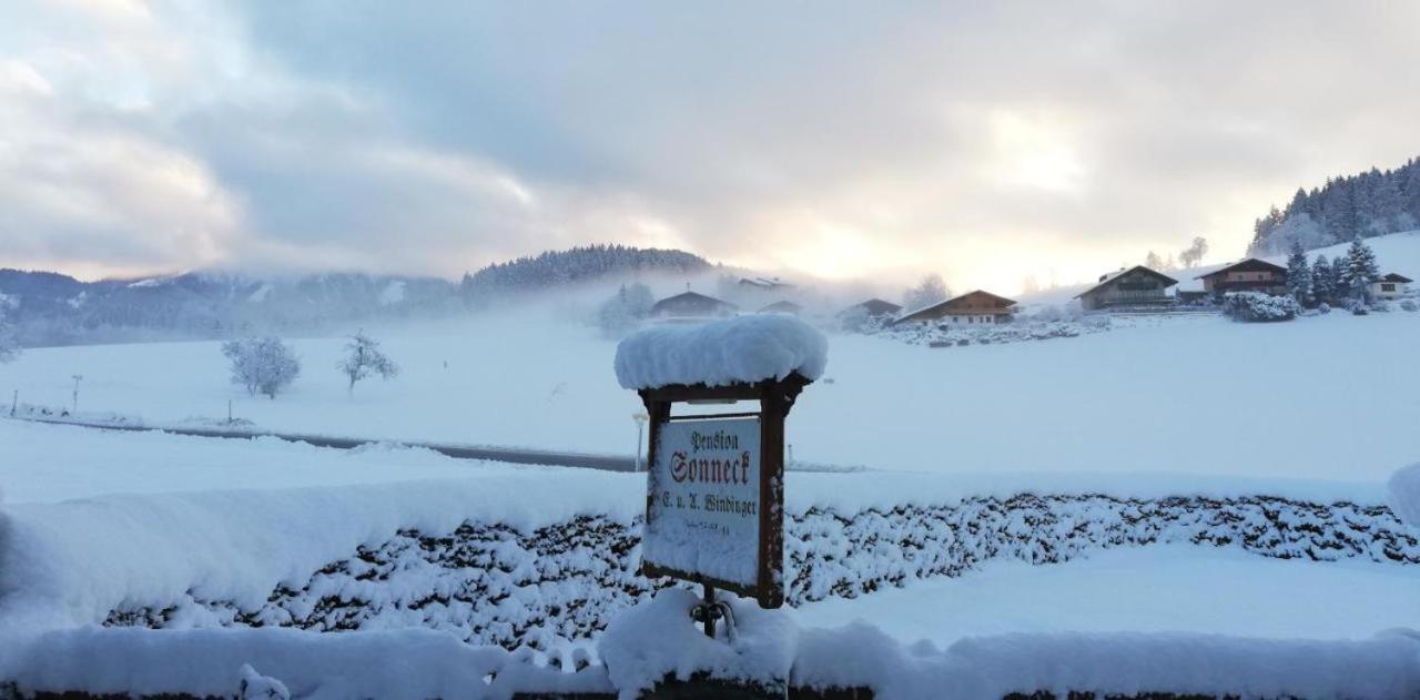 Pension Sonneck ฟาร์แวร์เฟน ภายนอก รูปภาพ